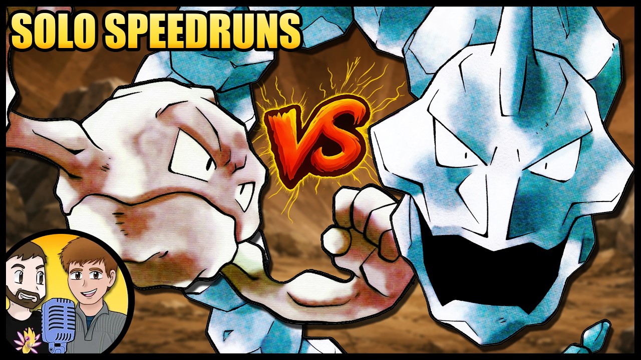 Geodude vs Onix in Pok&eacute;mon Yellow with @ScottsThoughtsPokemon Co-Commentary