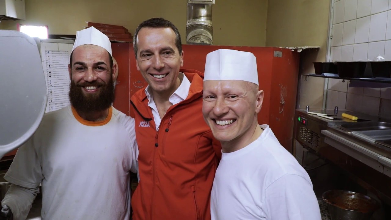 Pizza & Politik? Kanzler Kern liefert!