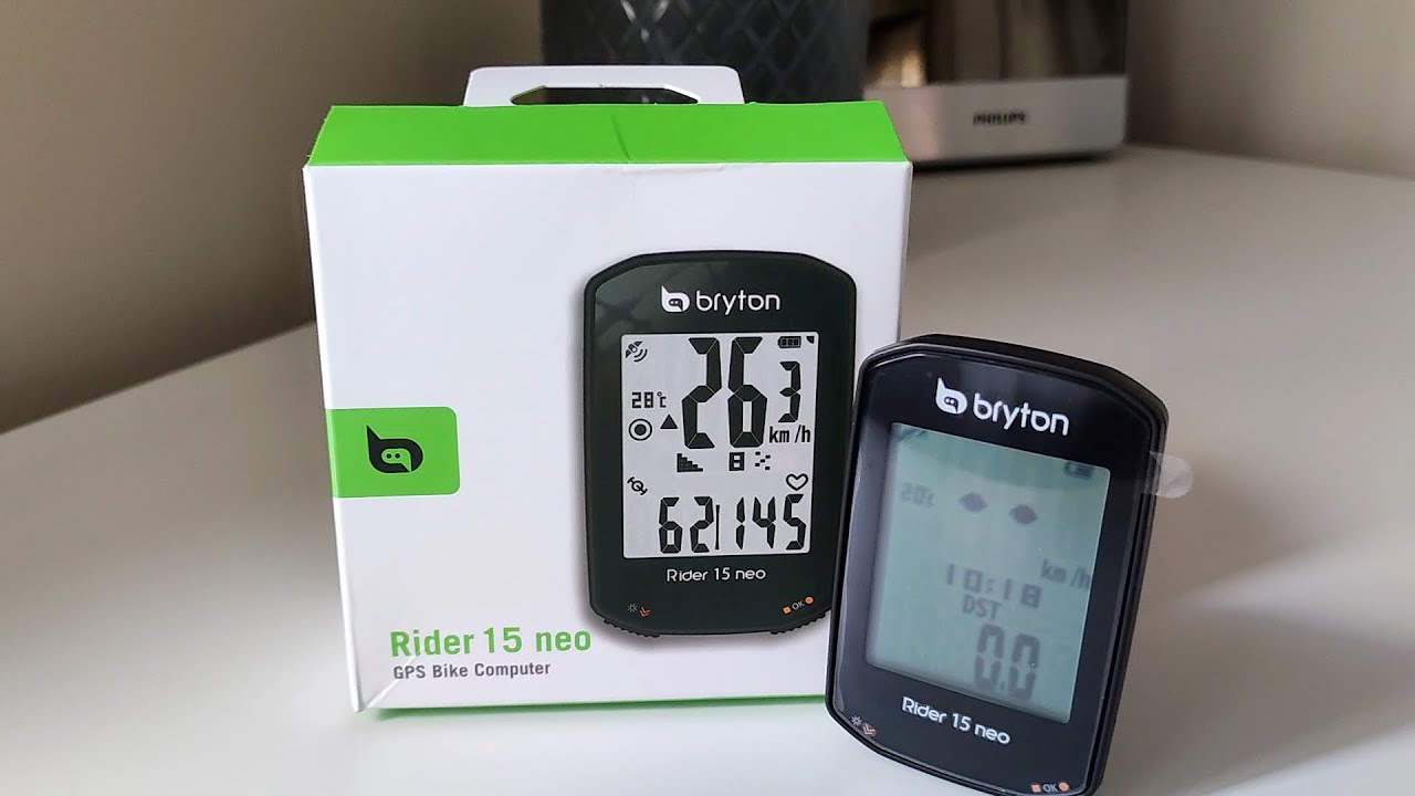 GPS bike computer Bryton Rider 15 Neo