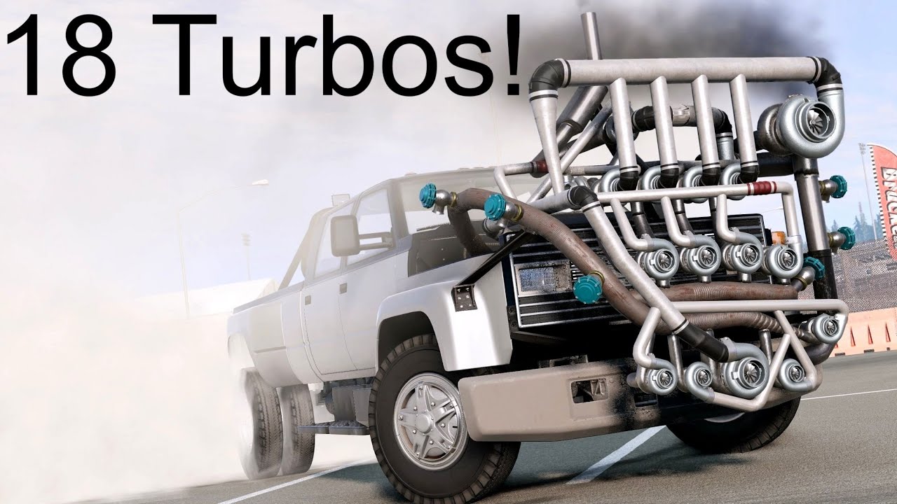 The WhistlinDiesel Turbo Mod! BeamNG. Drive