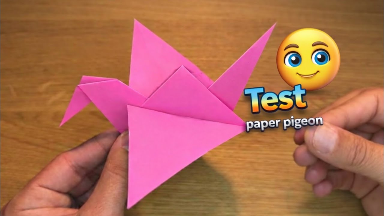 How to Make a Paper Pigeon | Easy Origami Bird Tutorial 🕊️