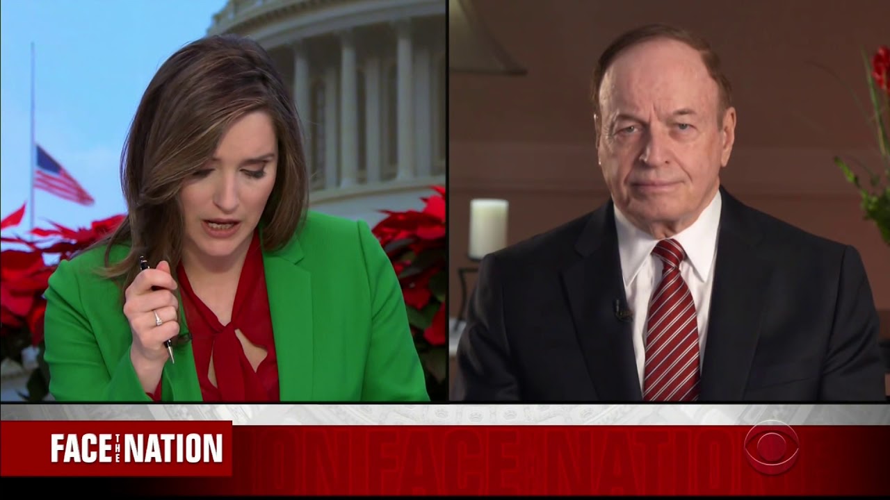 Senator Shelby Appears on Face the Nation with Margaret Brennan