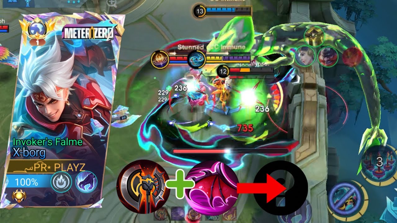 FORMER GLOBAL TOP 1 X-BORG GETTING EASY MANIAC COPY MY BUILD AND ROTATION (must watch full gameplay)