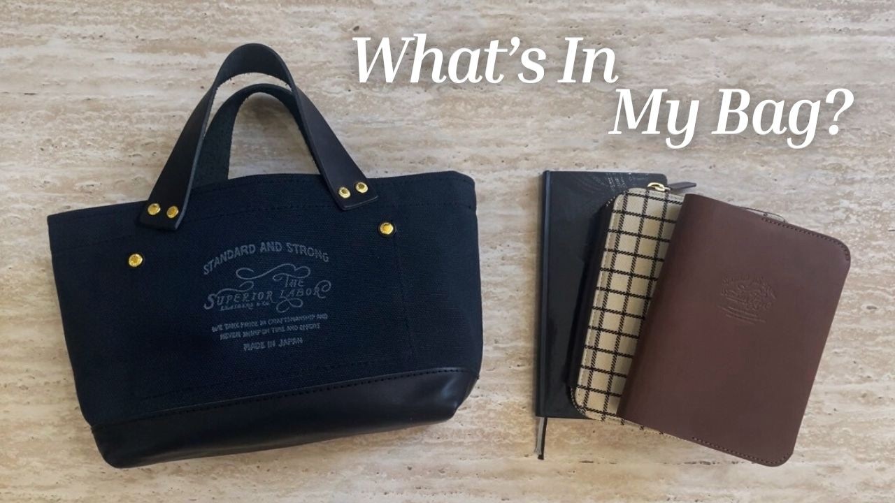 What's In My Bag (Journaling & Writing Edition) | The Superior Labor Petite Tote