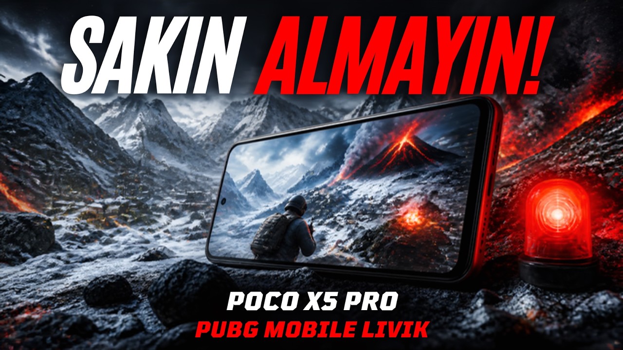 POCO X5 Pro PUBG Mobile Livik Testi! (Kasıyor Mu?)