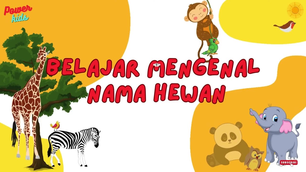 Belajar Nama Hewan 🐶🐱 Bahasa Inggris & Indonesia | Tebak Hewan Seru untuk Anak