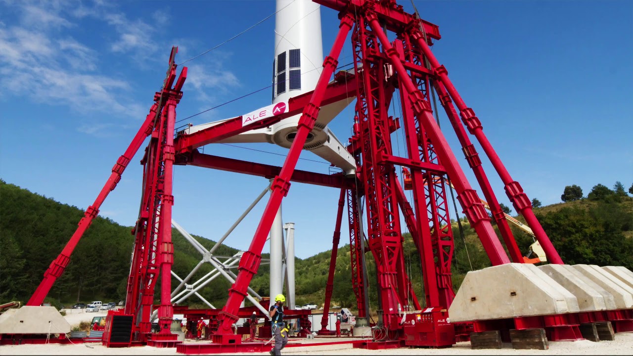 Nabralift Self-erecting Tower  and Nabrajoint modular blade
