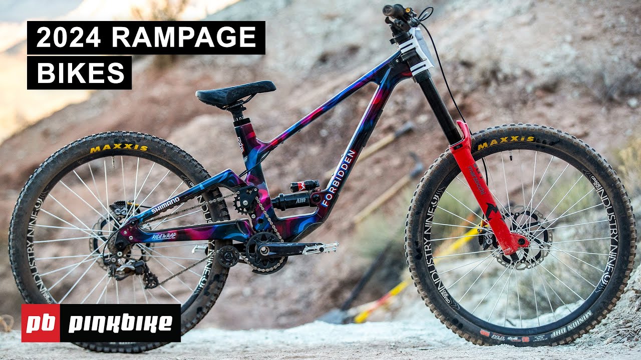 5 Custom Freeride Bikes From The 2024 Red Bull Rampage