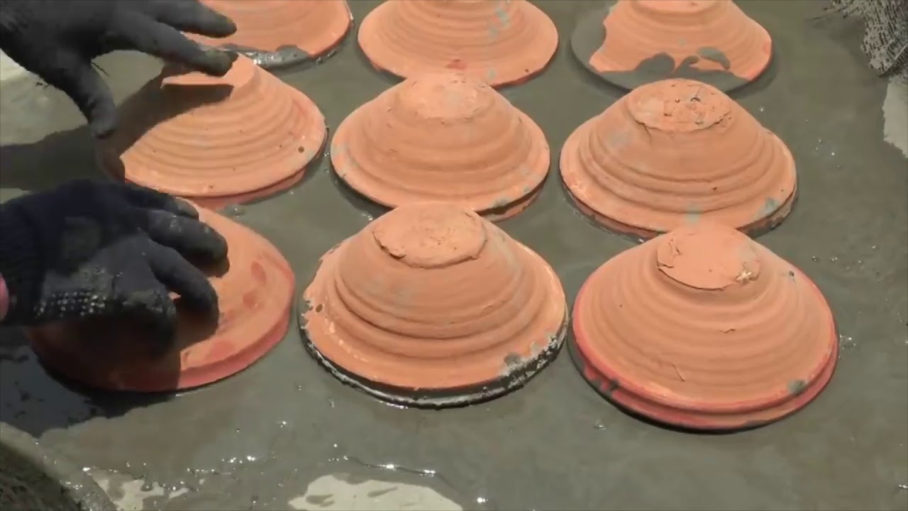 #CoolRoofTechnology | Inverted Earthen Pots
