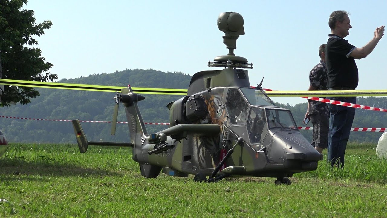 MANY RC SCALE HELICOPTER STATIC DISPLAY LOORHOLZ SCALE HELICOPTER MEETING