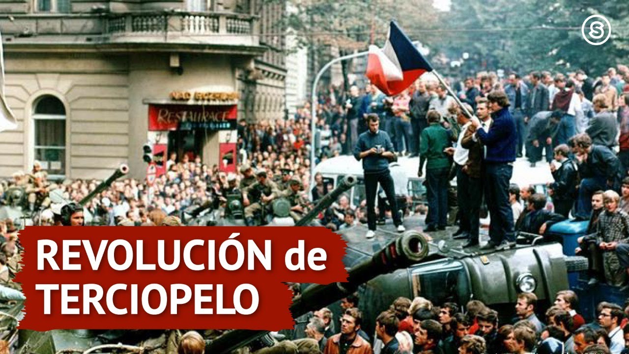 La REVOLUCIÓN de TERCIOPELO LOGRÓ DERROCAR al RÉGIMEN COMUNISTA de CHECOSLOVAQUIA