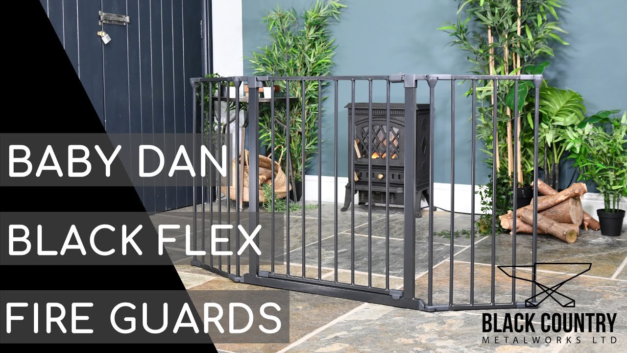 Baby Dan Black Flex/Configure M Hearth Guard