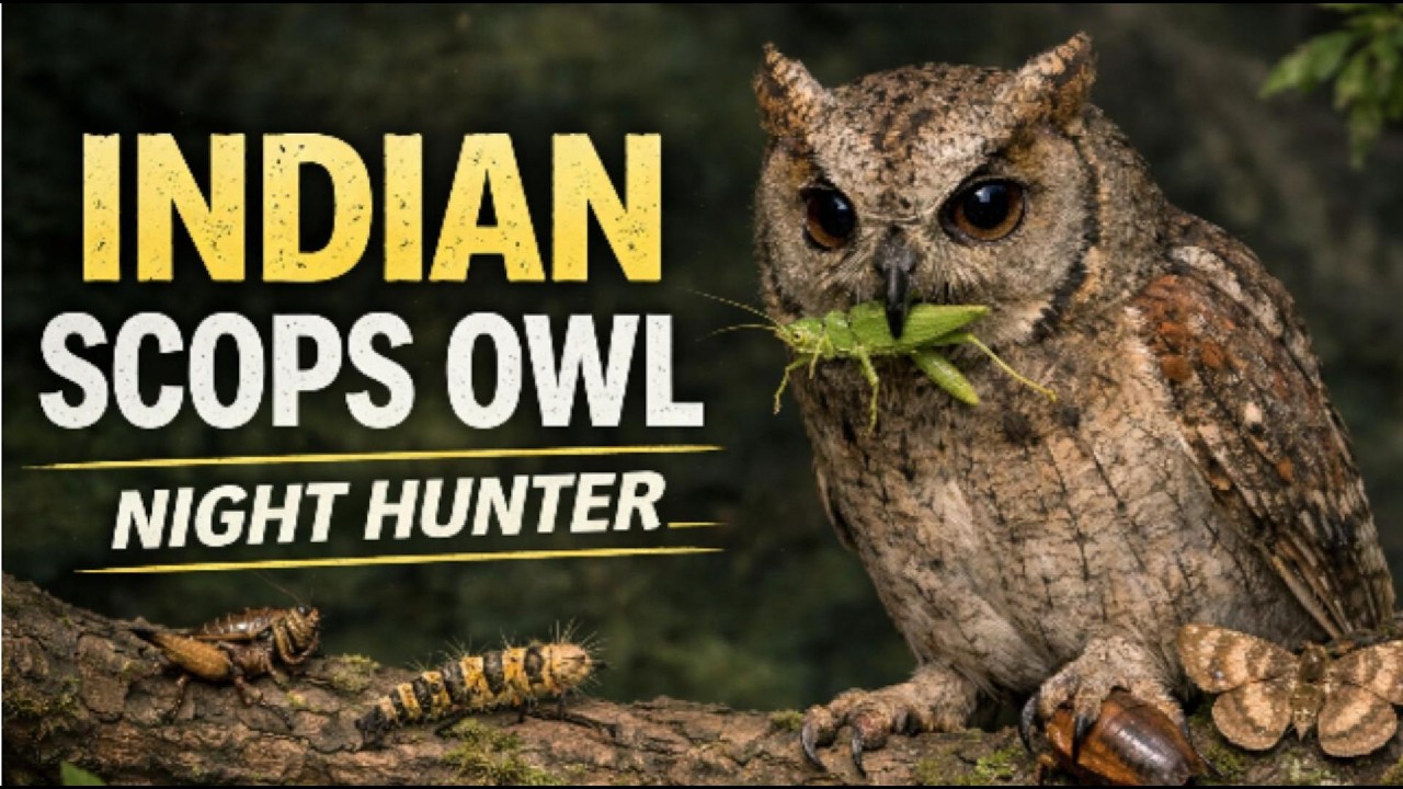 The Secret Life of the Indian Scops Owl