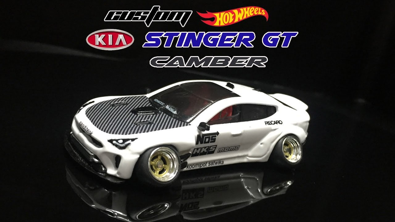 Custom Diecast KIA Stinger GT Camber Hot Wheels