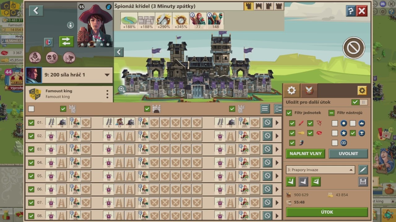 GOOD GAME EMPIRE : Návod  1 #  jak postavit útok na Krkavce a Cizáky
