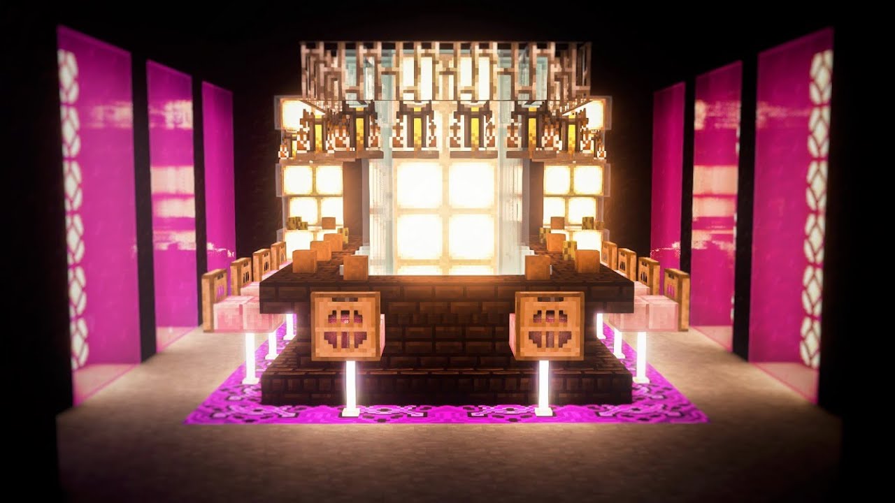 Minecraft: CYBERPUNK BAR [Tutorial]