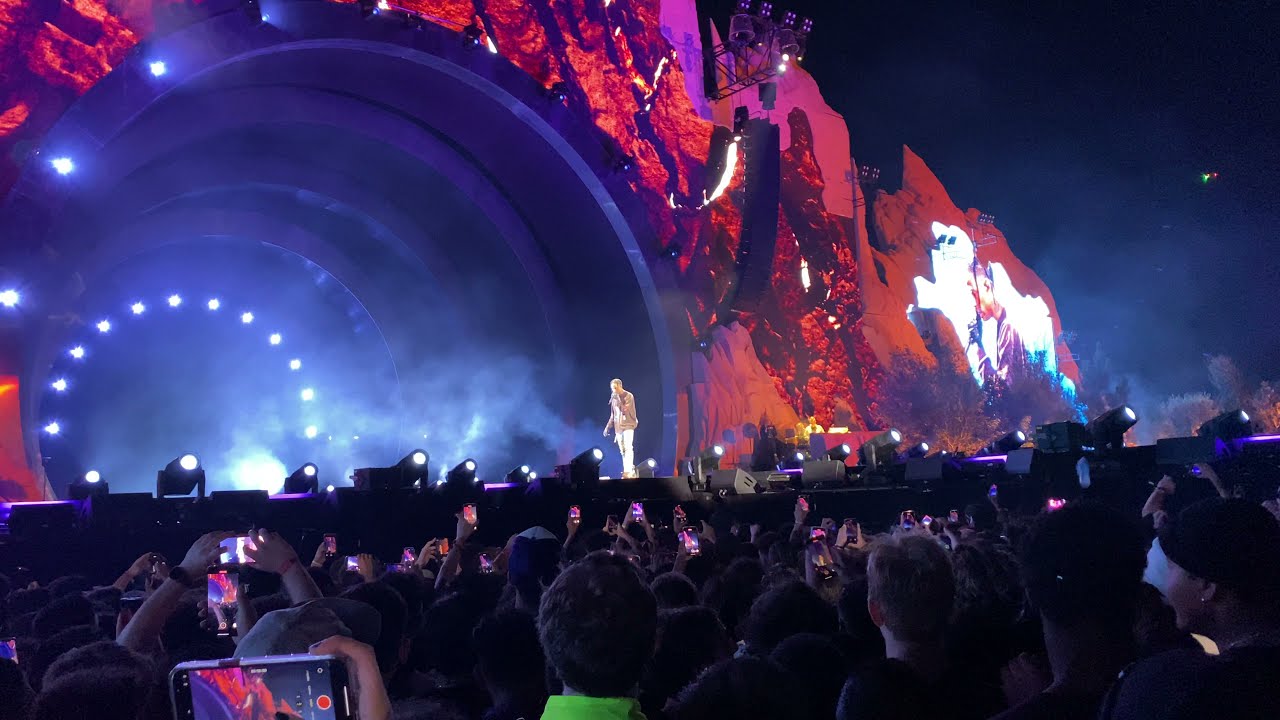 Travis Scott performs GATTI at Astrofest 2021 (Front Section POV) 4K
