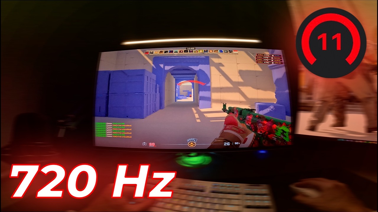 CS2 POV: Hectic High FPS DM┃720 Hz OLED