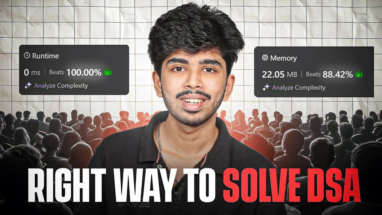 Right way to Solve DSA Problem in Telugu