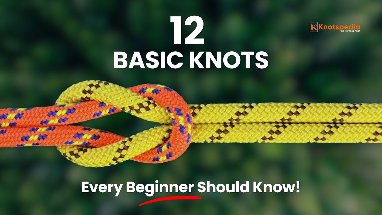 12 Easy Knots Every Beginner Should Know!