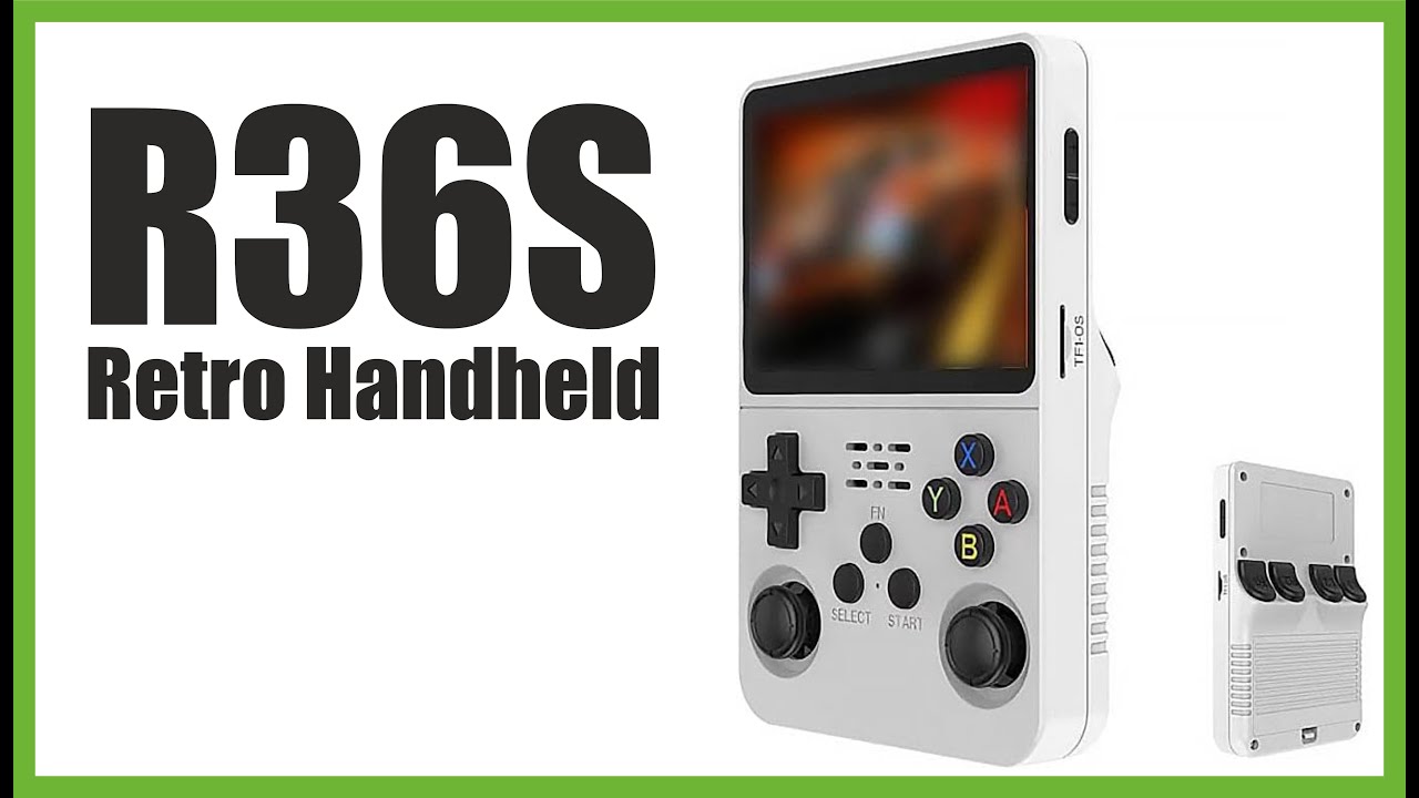 R36S Retro Handheld - Unboxing & Test