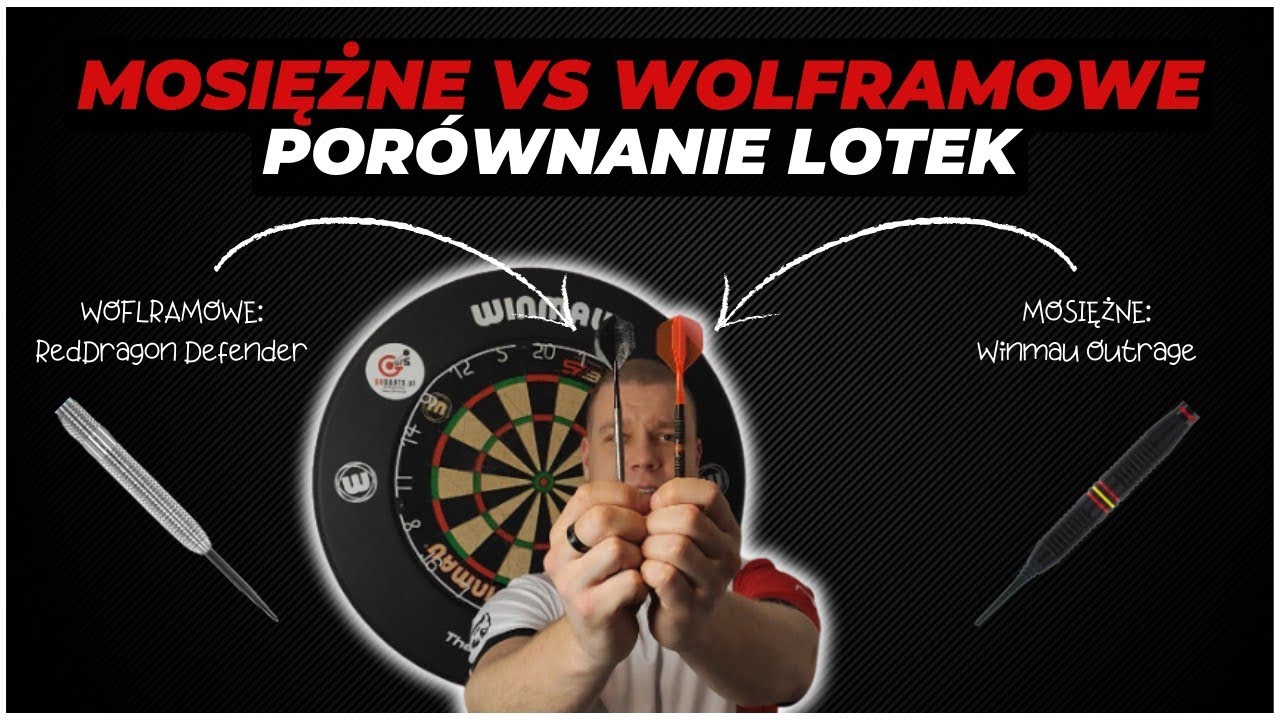🤔 Jakie LOTKI na pierwszy komplet? Lotki mosiężne vs lotki wolframowe #darterskiePoczątki