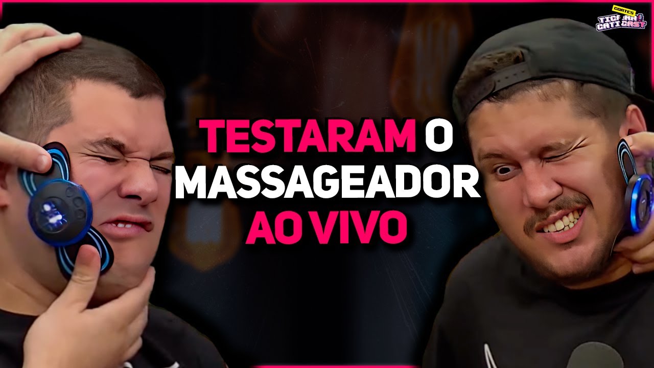 LA FÊNIX USA O MASSAGEADOR NA CARA AO VIVO KKKKKKK