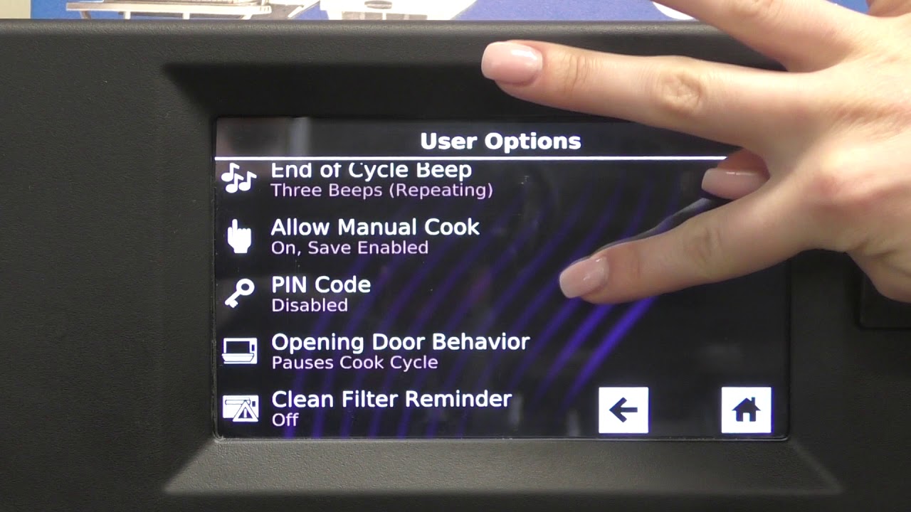 How To Setup Filter Cleaning Reminders For Your Menumaster MRX / MXP