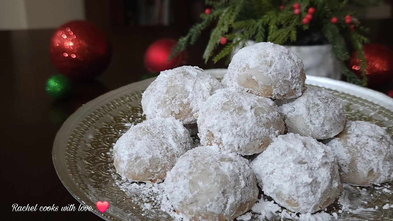 Easy Mexican Wedding Cookies // with Gift ideas ❤️