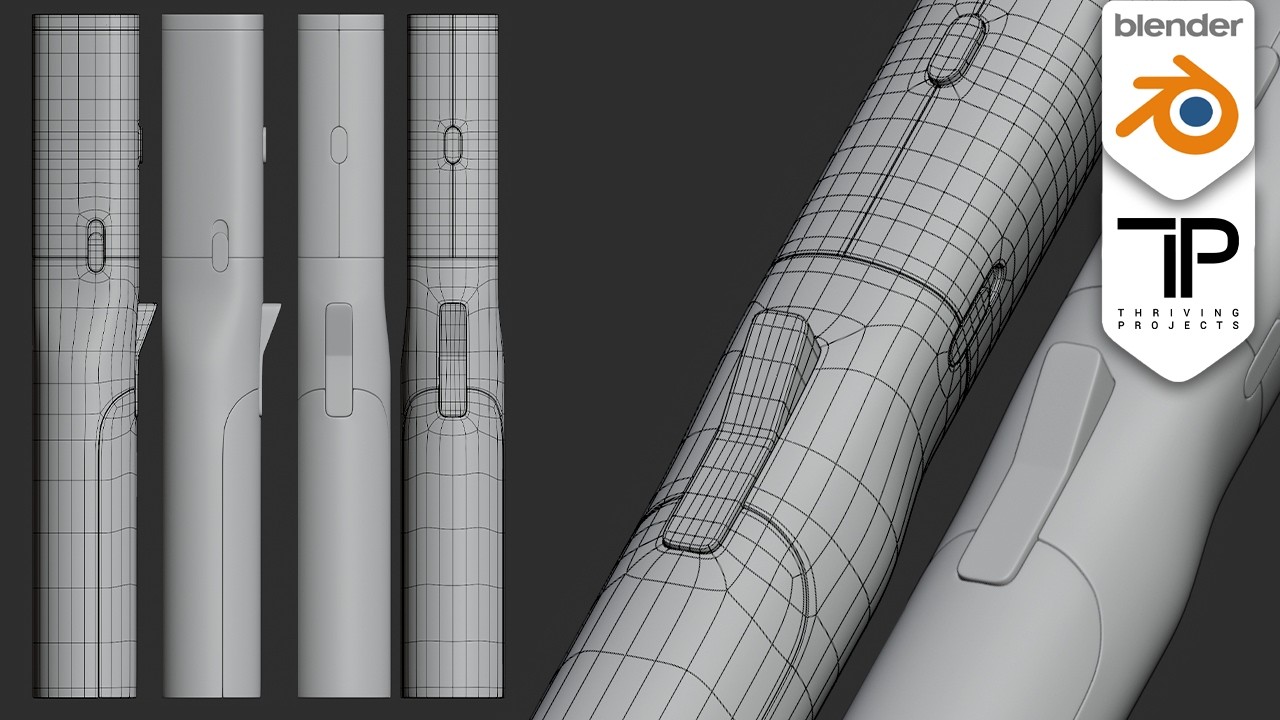 Blender Product 3D Modeling Tutorial #1