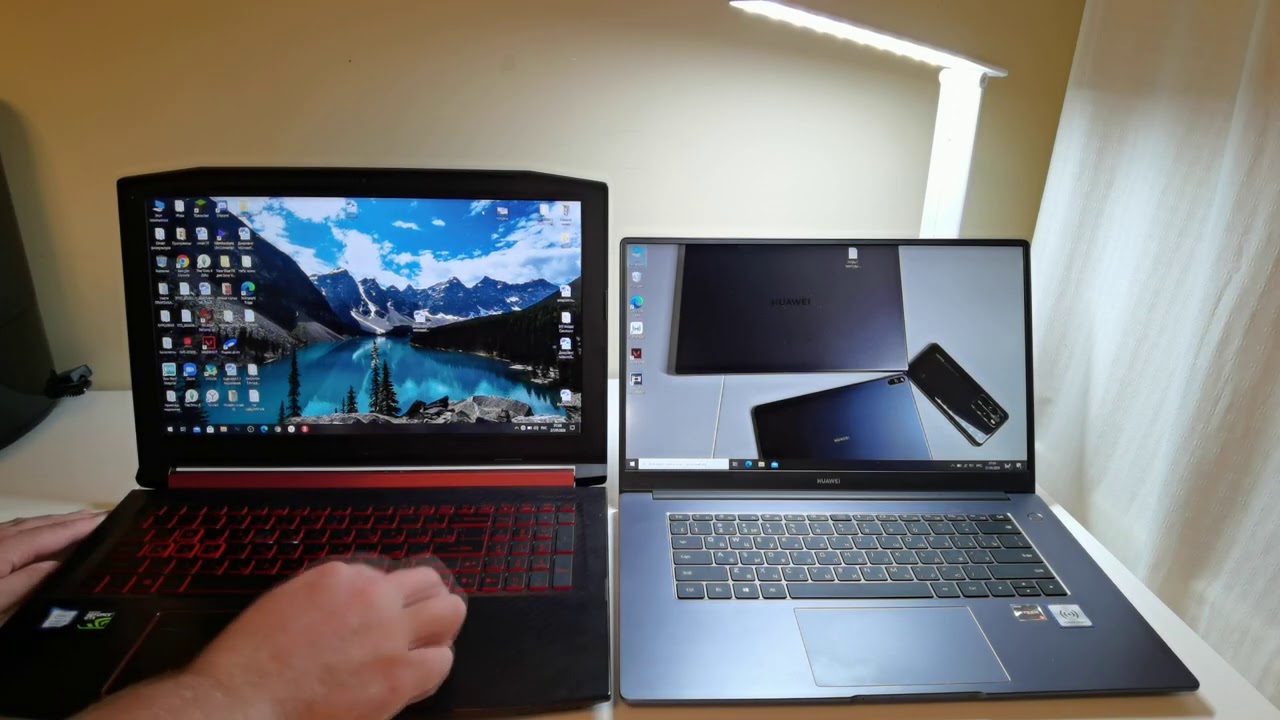 ACER NITRO 5 vs HUAWEI MATEBOOK D15 СРАВНЕНИЕ