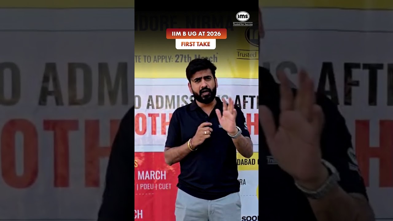 IIM B UG AT 2026 Mentor's First Take 