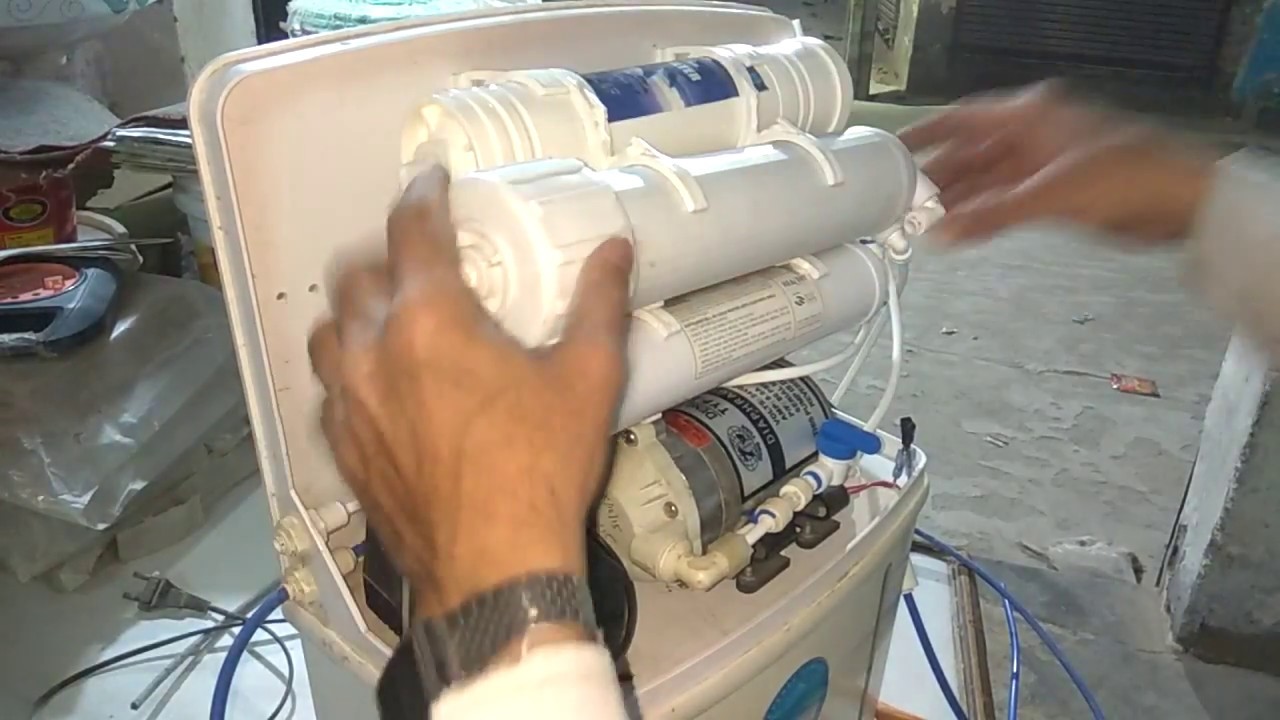 How to connect pipelines all the filters for RO Water purifier.(Urdu/hindi) by ISRAR.