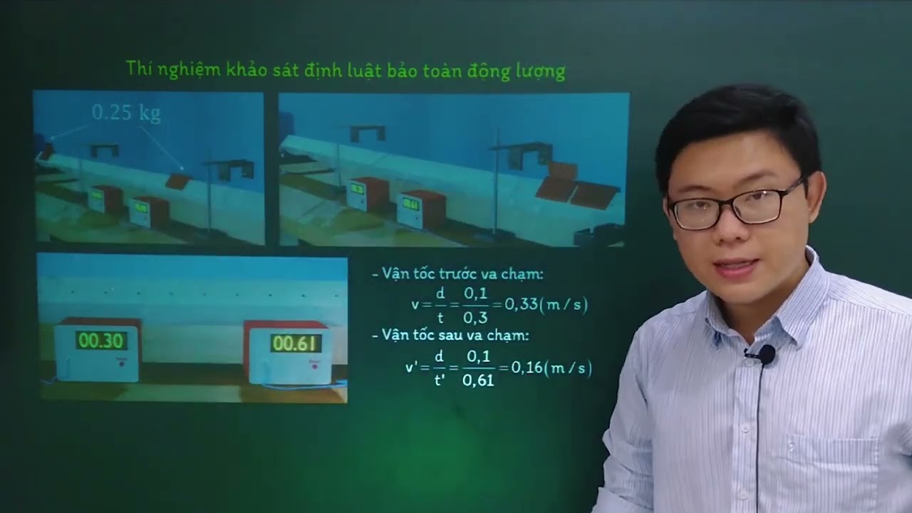 Vật lý lớp 10 - Bài 18: Động lượng và định luật bảo toàn động lượng - Chân trời sáng tạo