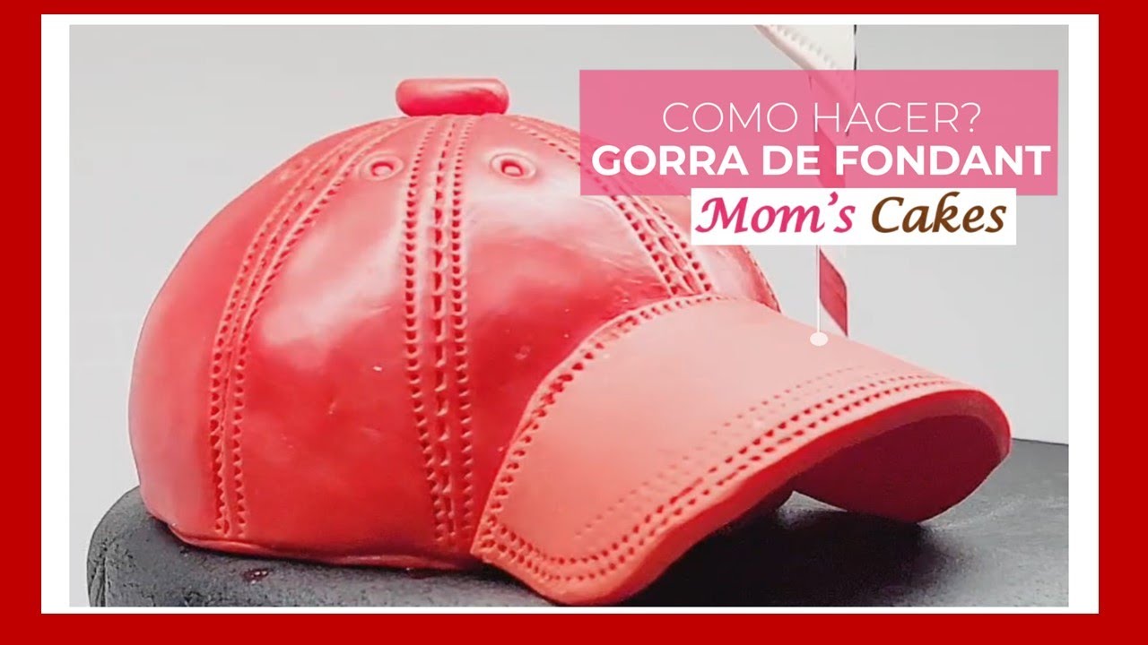 COMO HACER GORRA DE FONDANT/PASO A PASO/ MUY FACIL/2021
