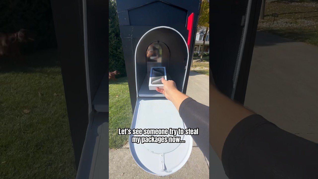 I built a secret mailbox