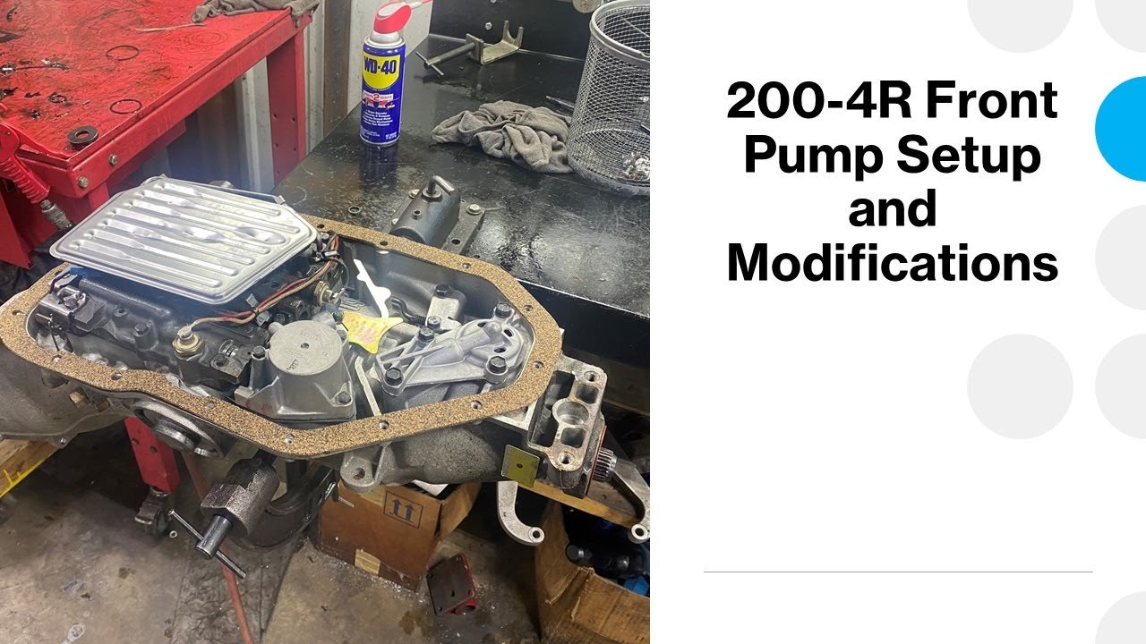 200-4R Front Pump Setup