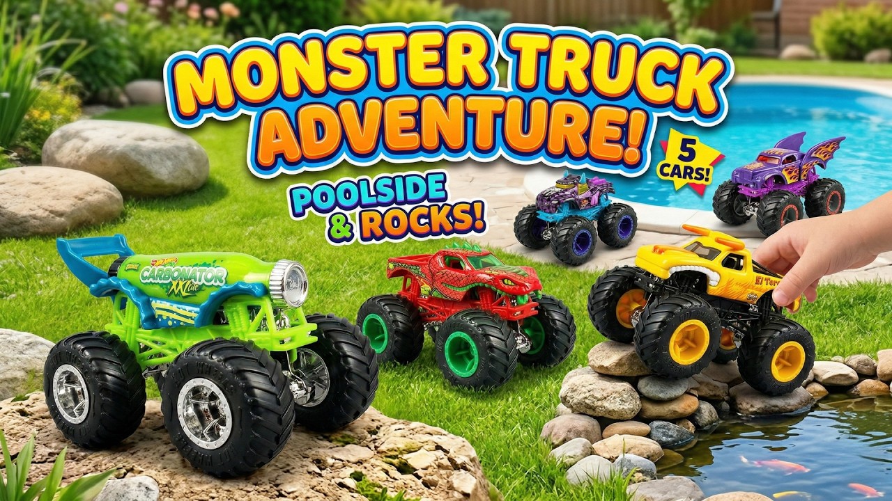 Monster Truck Adventure! 🏎️💨