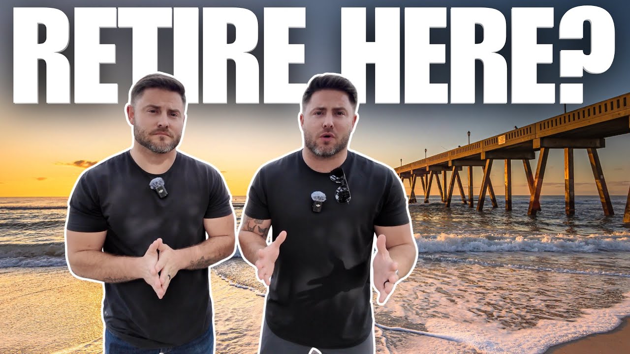 Сравнение 7 лучших городов для пенсионеров на побережье Северной Каролины.