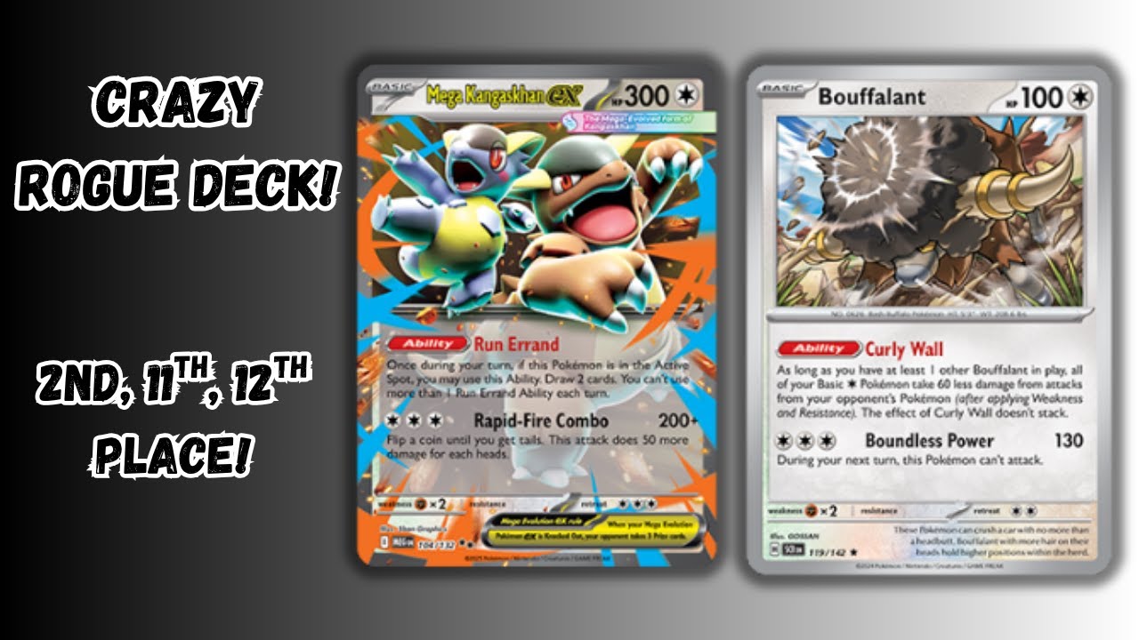 Эти игроки придумали БЕЗУМНУЮ колоду Mega Kangaskhan ex Rogue!