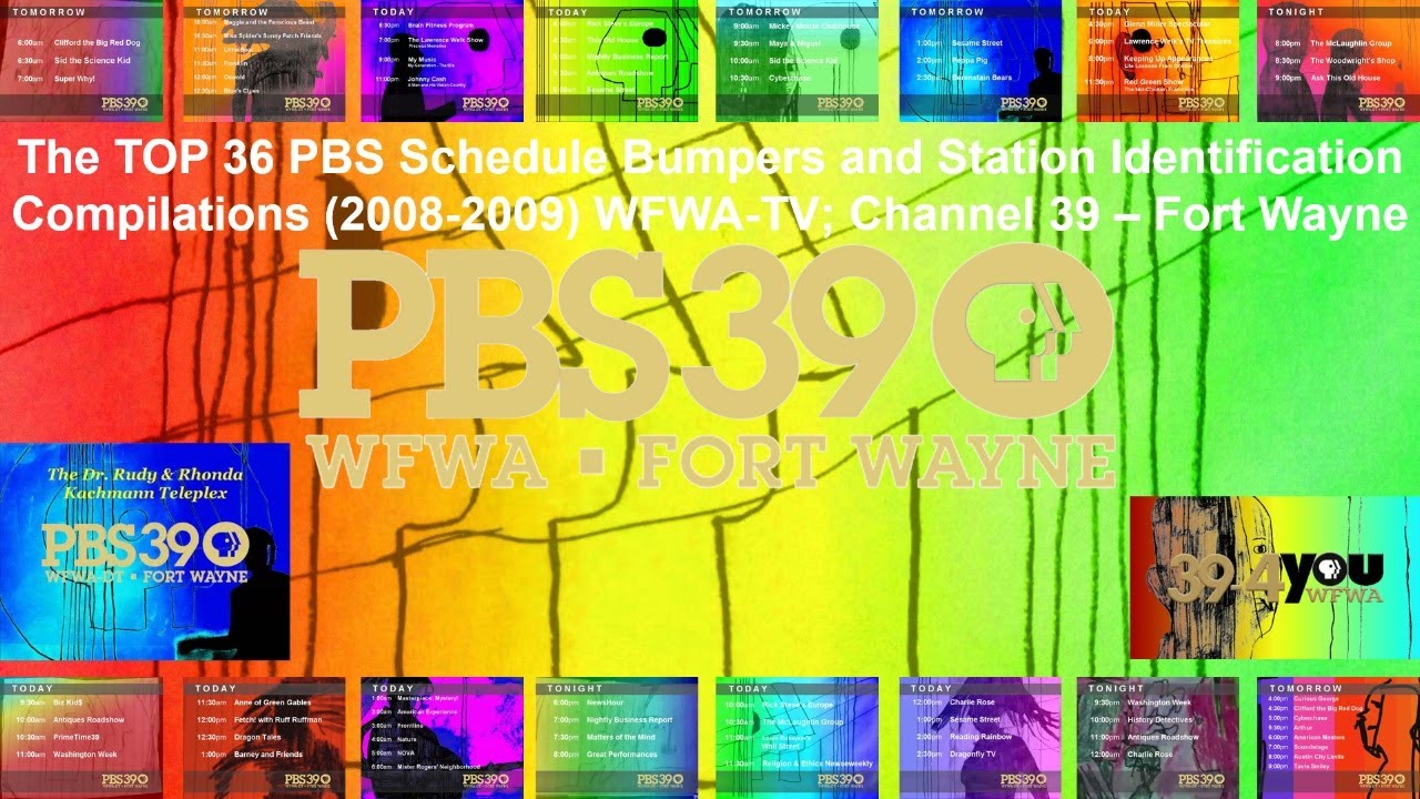 FIRST DAY OF SCHOOL SPECIAL - The TOP 36 WFWA Schedule Bumpers & Station Identifications 2008-2009!!