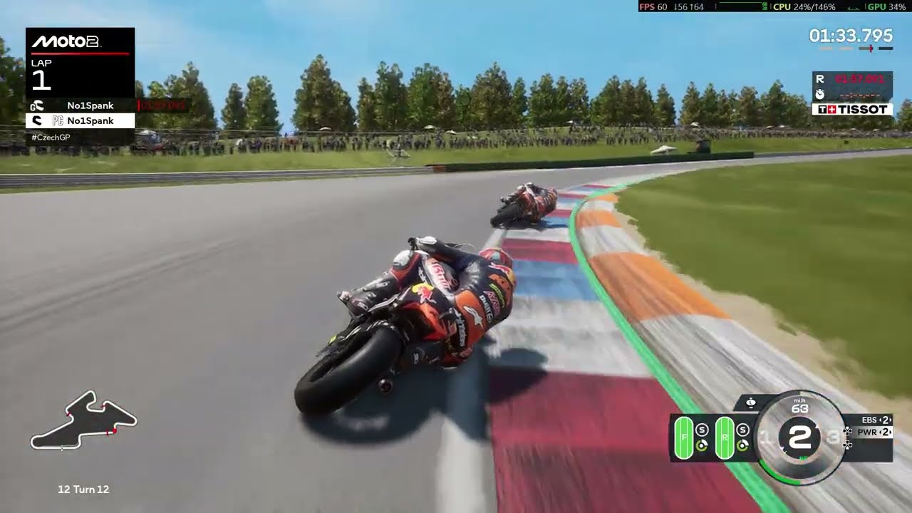 MotoGP™25 Brno Moto 2 - Full Setup
