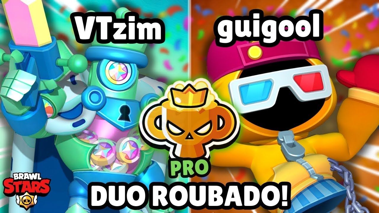 ESSE É O DUO MAIS ROUBADO DO RANQUEADO! ft. @VTzimBS - BRAWL STARS