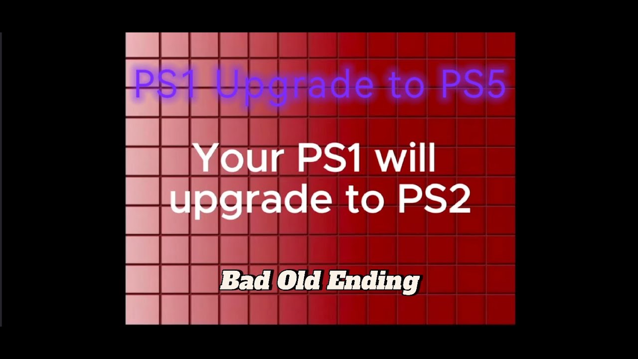 Обновление PS1 до PS5 в 1977 году (Плохая старая концовка)