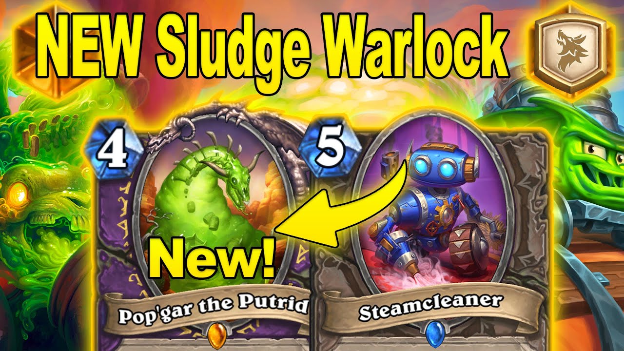 NEW Buffed Sludge Warlock Deck Is Actually Very Good At Showdown in the Badlands | Hearthstone