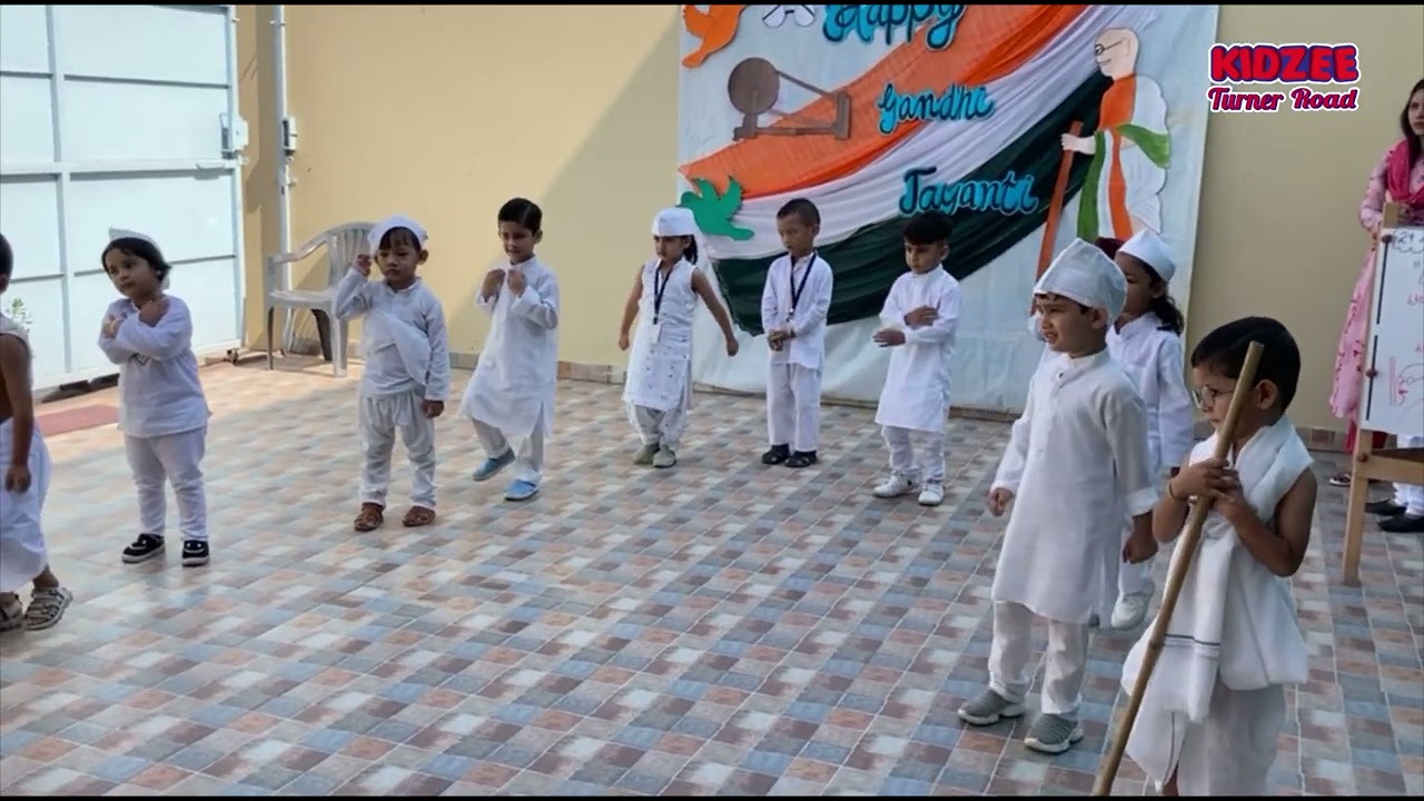 Beautiful dance by our kids on occasion of Gandhi Jayanti