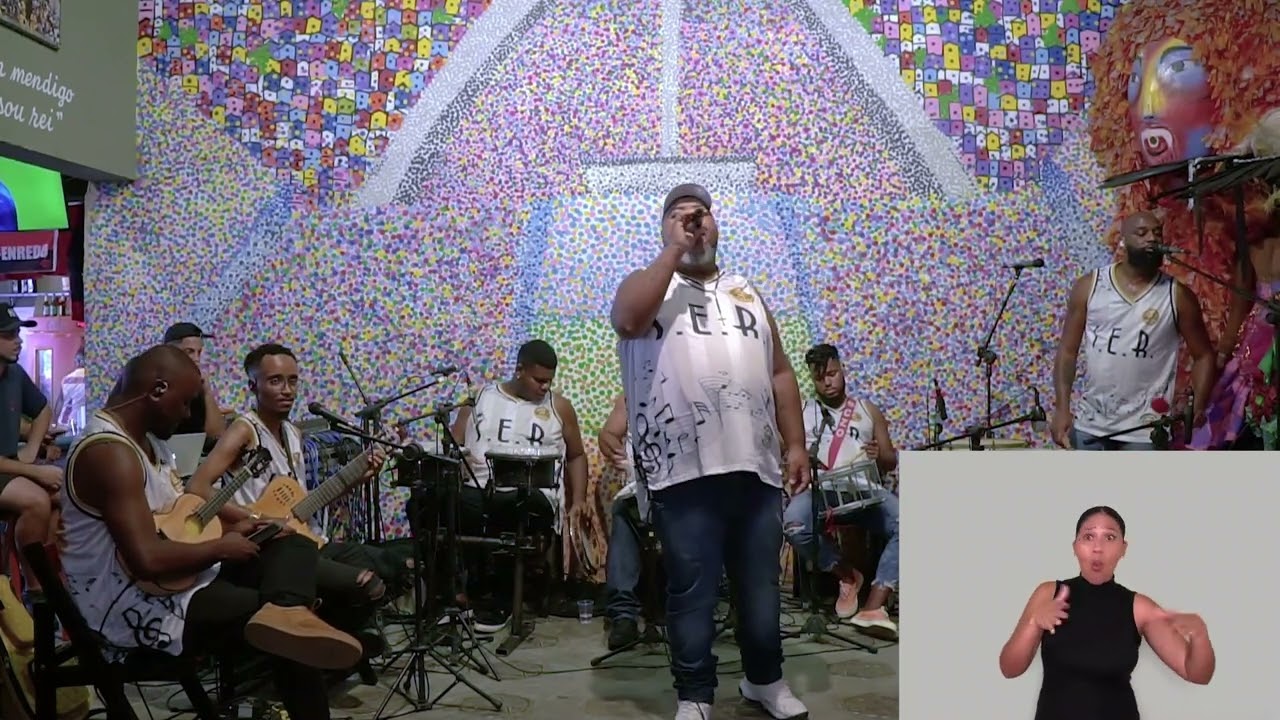 Grupo S.E.R no Baródromo - Projeto Roda de Samba Enredo (audiodescrição e libras)
