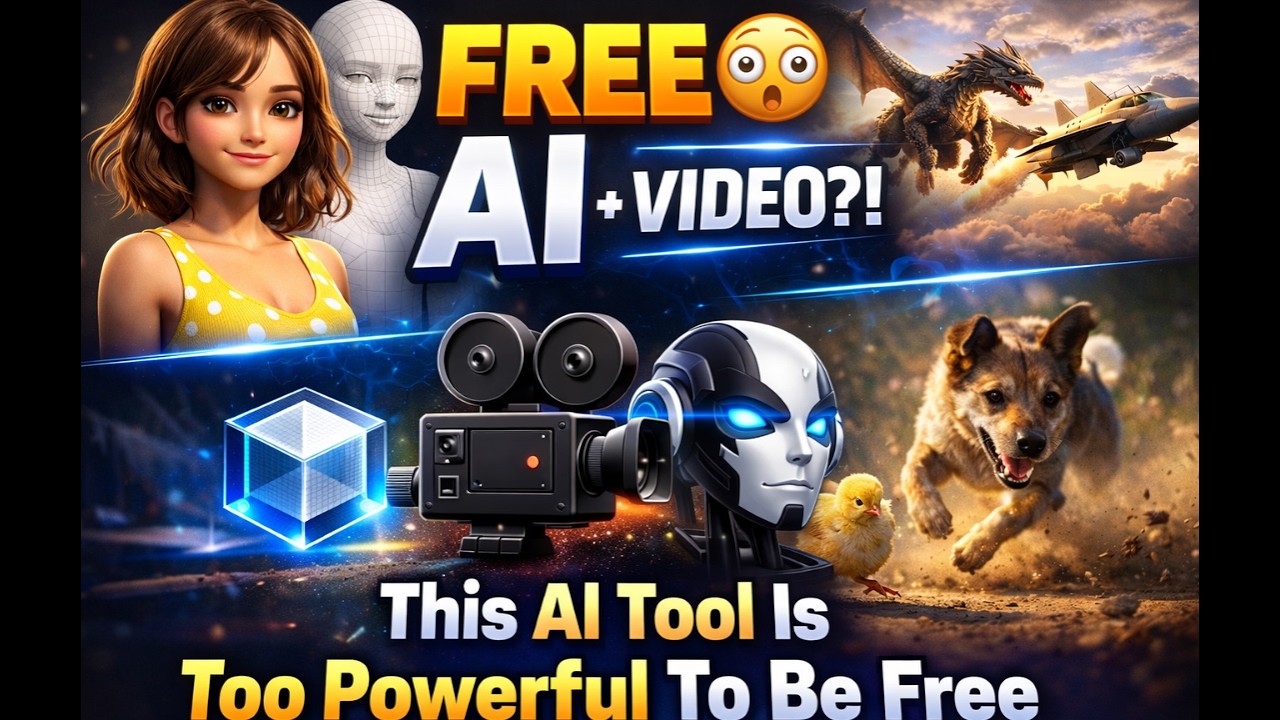 FREE Unlimited AI Video Generators (Better Than Paid Tools?) 😳🔥