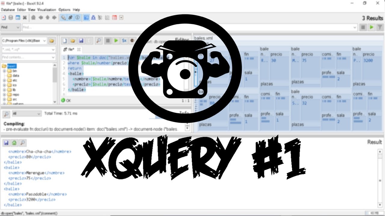 Ejercicios XQuery #1 - ¡Primeros pasos con XQuery!