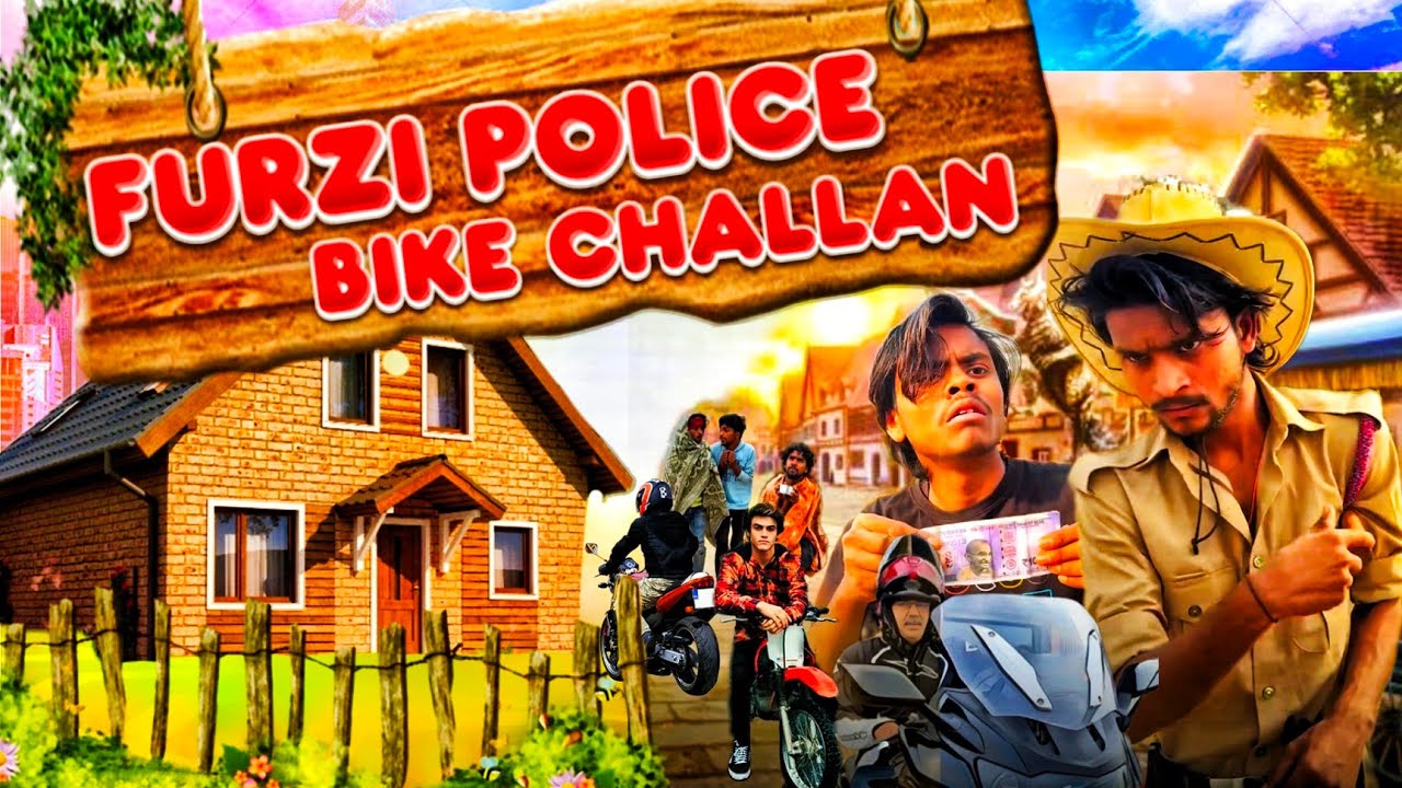 Furzi Police Ki Comedy || Bike Challan Ka Funny Tareeka | New Video Comedy